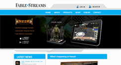 Desktop Screenshot of fablestreams.info